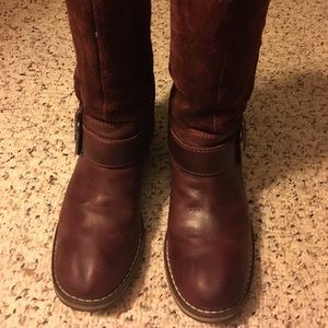 Clarks Majorca Isle, Size 6M, Burgundy. EUC!